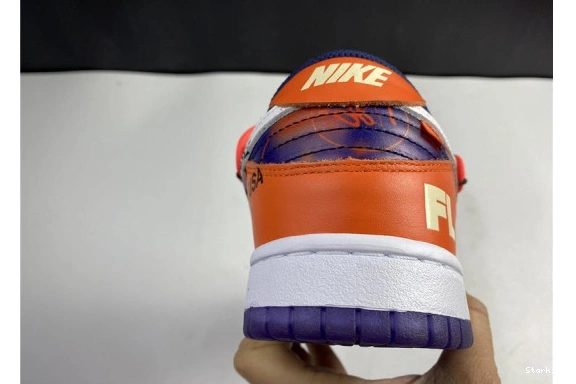 Nike  Low Perple White O-W Orange SB CT0856-801 x Dunk 0302